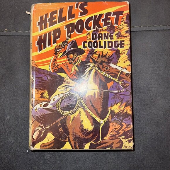 HELL'S HIP POCKET., Coolidge, Dane. New York: Dutton, 1938 Dust Jacket